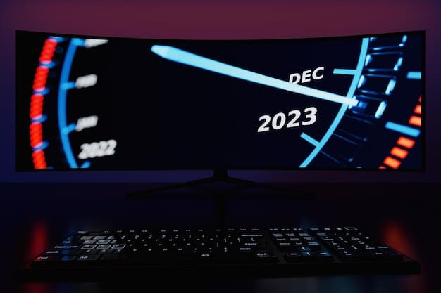A speed test interface with the results showing a high download speed suitable for 4K streaming. The interface displays metrics like download speed, upload speed, and latency.