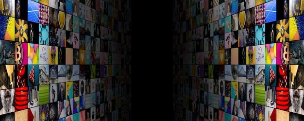 A grid layout showcasing the logos of various popular streaming services, like Netflix, Hulu, Disney+, Amazon Prime Video, YouTube TV, Sling TV, and HBO Max.