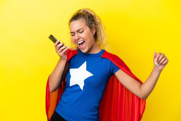 A promotional image featuring characters from various superhero TV shows available on streaming platforms, such as 
