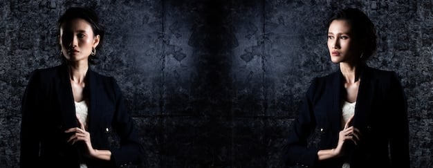 A split-screen image showing a concerned whistleblower on one side and a luxury corporate office on the other, symbolizing the internal conflict and the power disparity at play in revealing industry secrets.