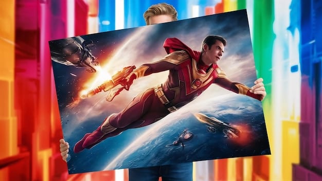 A multi-panel image showing various iconic scenes from different Marvel and DC superhero movies over the past 20 years, emphasizing the visual evolution and the sheer volume of films released.