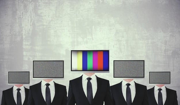 A graphic demonstrating interconnected corporate ownership structures of major TV news networks, highlighting the parent companies and subsidiaries in a simplified, yet informative manner.