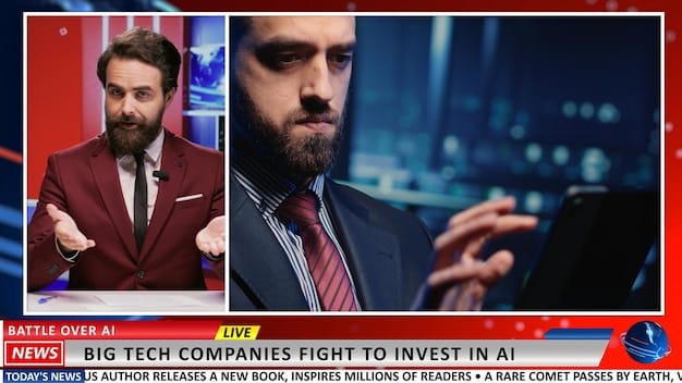 A split-screen showing two different news channels reporting on the same event with drastically different headlines and visual styles.