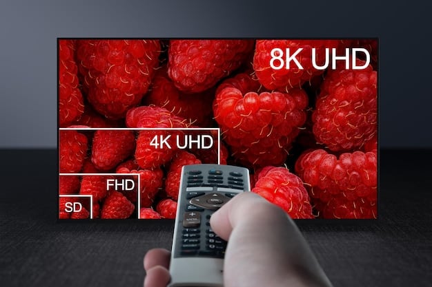 A screenshot of the Netflix app interface on a smart TV, showcasing a 4K Ultra HD banner on a popular series. The image emphasizes the availability of 4K content on the platform.