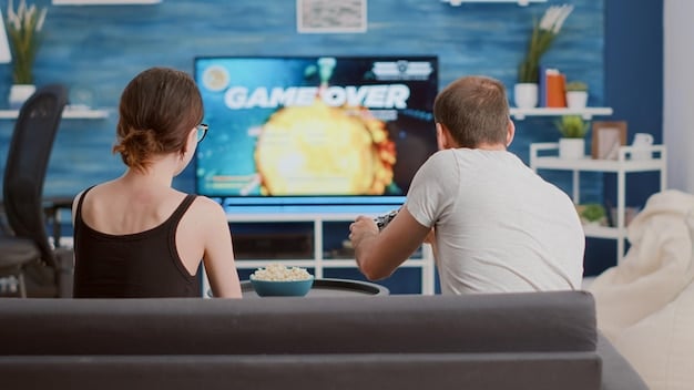 A person browsing through Amazon Prime Video on their smart TV, highlighting the easy-to-navigate interface and a selection of popular movies and TV shows.