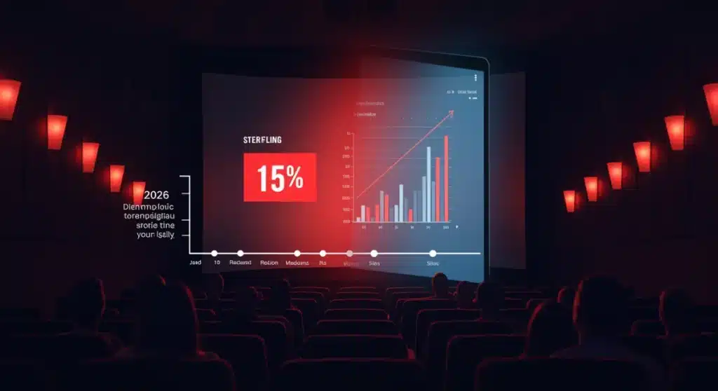Streaming Wars Impact: Movie Theaters Face 15% Box Office Shift by 2026