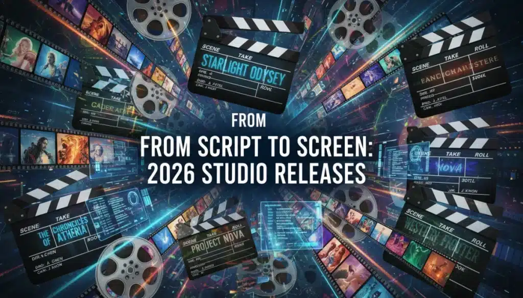 2026 Studio Releases: From Script to Screen Timeline Unveiled