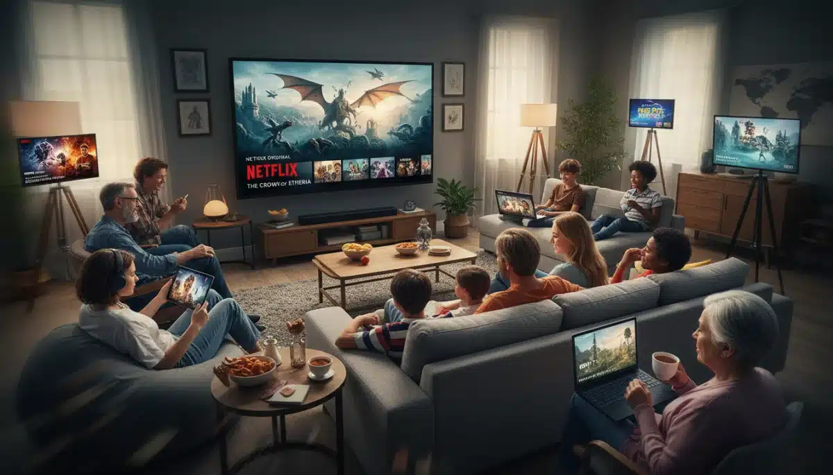 Global audience engaging with diverse original streaming movies 2026
