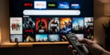 Smart TV universal search interface with popular streaming apps