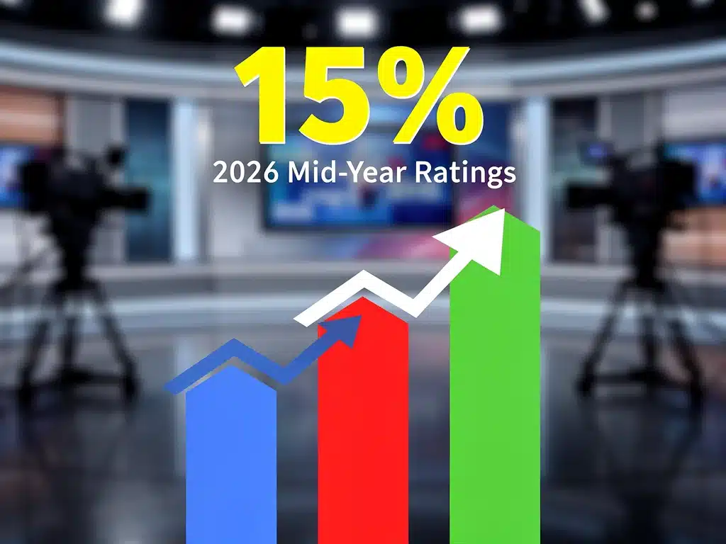 Breaking Down the 2026 Mid-Year TV News Ratings: What 3 Networks Gained 15% Viewership?